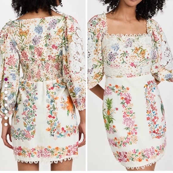 FARM Rio Multicolor Floral Mini Dress - Picture 1 of 5